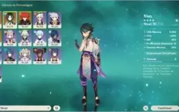 Genshin Impact - Xiao + Lança de Jade + Ganyu
