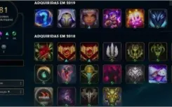 Conta League of Legends Master