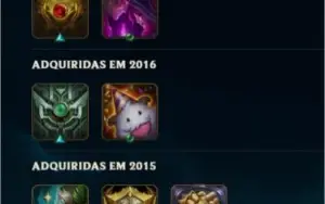 Conta League of Legends Master