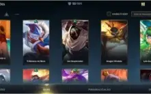 CONTA GRÃO MESTRE WILD RIFT - VÁRIAS SKINS