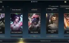 CONTA GRÃO MESTRE WILD RIFT - VÁRIAS SKINS
