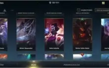 CONTA GRÃO MESTRE WILD RIFT - VÁRIAS SKINS