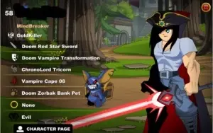 Conta aqw de 2008 com itens top !!