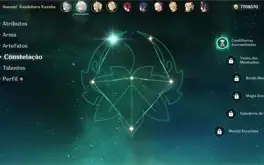 CONTA AR 46 COM GANYU+KAZUHA C1+JEAN C1