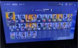 CONTA RAINBOW SIX PS4, MUITAS SKINS!!!