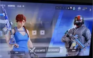 CONTA RAINBOW SIX PS4, MUITAS SKINS!!!
