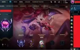 Vendo conta Main suporte/ 129 skins, DIAMANTE 3.