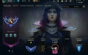 D2, MMR de Master, LvL 834, Todos os Campeões, +de 200 Skins