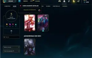 Conta prata 2 com 35 Champs e 2 Skins