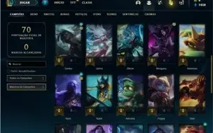 Conta prata 2 com 35 Champs e 2 Skins