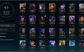 ACC PRATA V + 47 CHAMPIONS + 11 SKINS (UFO CORKI RARÍSSIMA)
