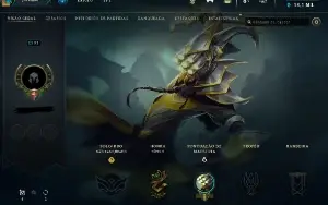 Conta unranked lol
