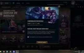 Conta lol diamante 2/ 650 RP -66% Win Rate