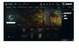 Conta de lol nivel 246