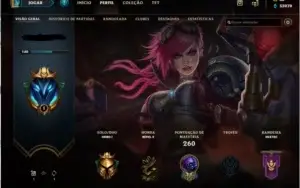 Conta LoL - LVL 140 - Gold 1 (Plat 1 season passada)