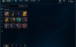Conta LoL - LVL 140 - Gold 1 (Plat 1 season passada)