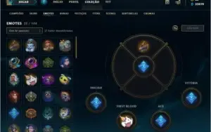Conta LoL - LVL 140 - Gold 1 (Plat 1 season passada)