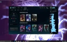 Conta de LOL (lv 56, Prata V, +70 campeões e 31 skins!)
