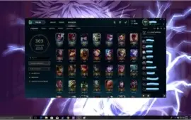 Conta de LOL (lv 56, Prata V, +70 campeões e 31 skins!)
