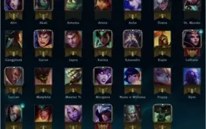 Conta Platina 2 solo/duo lvl 46 com 27 champs