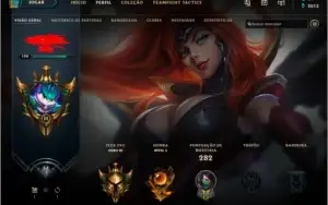 Conta lol ouro