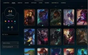 Conta lol ouro