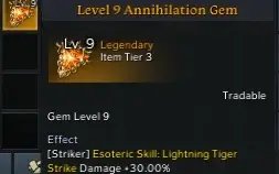 LIQUIDA BLACKFRIDAY Gemas - 2 lvl 10, 3 lvl 9 e 81k de gold