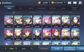 Conta Grand Chase Mobile│1,6KK PB│