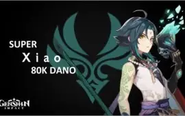 Serv. America - Xiao (80k dano) Ganyu Venti Ayaka Jean Diluc