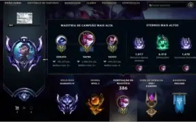 Conta LOL Diamante 4, LEVEL 361, 135+ SKINS, NUNCA BANIDO E+
