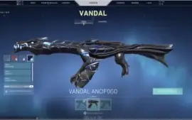 Conta de Valorant Platina 2 com 350 em skins.