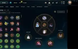 Conta league of legends, 1305 skins