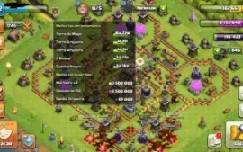 Clash of clans cv11 praticamente full