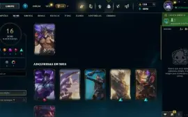 [Melhor Preço] Conta Platina Skin Prestigio Thresh