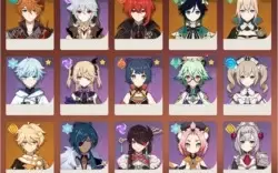 CONTA GENSHIN AR 54 - 7 Rank 5* E QUASE TODOS 4*