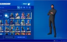 CONTA FORNITE S3 75 SKINS + CEIFADOR + SALVE O MUNDO