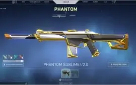 Conta Valorant Vandal glitchpop + Phantom sublime + spectre