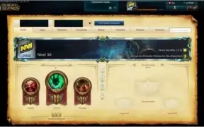 VENDO CONTA PLATINA 3 S5 + 209 SKINS E TODOS CAMPEÕES