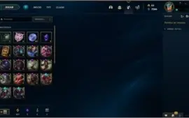Conta de League of Legends e Valorant