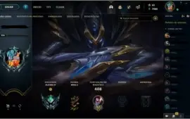Conta de League of Legends e Valorant