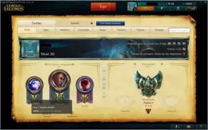 Conta LoL Platina 5