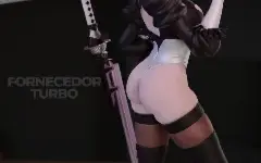 2B Nier Automata 3D - Arquivo .Stl Para Impressão 3D