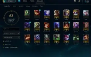 Conta League of Legends - Ouro 3