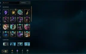 Conta de LoL Platina, com emote de mestre e eterno em todos