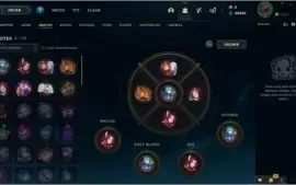 Conta LOL - Diamante IV, 63% de WR