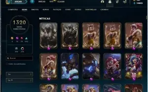 CONTA RARA COM TODAS AS SKINS PRESTÍGIOS 2022 LIMITADA