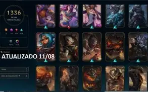 CONTA RARA COM TODAS AS SKINS PRESTÍGIOS 2022 LIMITADA