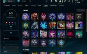 Prata 4 com 55 Champs e 16 Skins