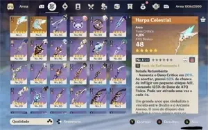 Conta Genshin AR55 Arataki Itto C1