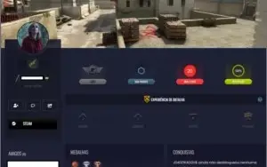 Conta de CS:GO |LvL 20 na Gamersclub (com prime)